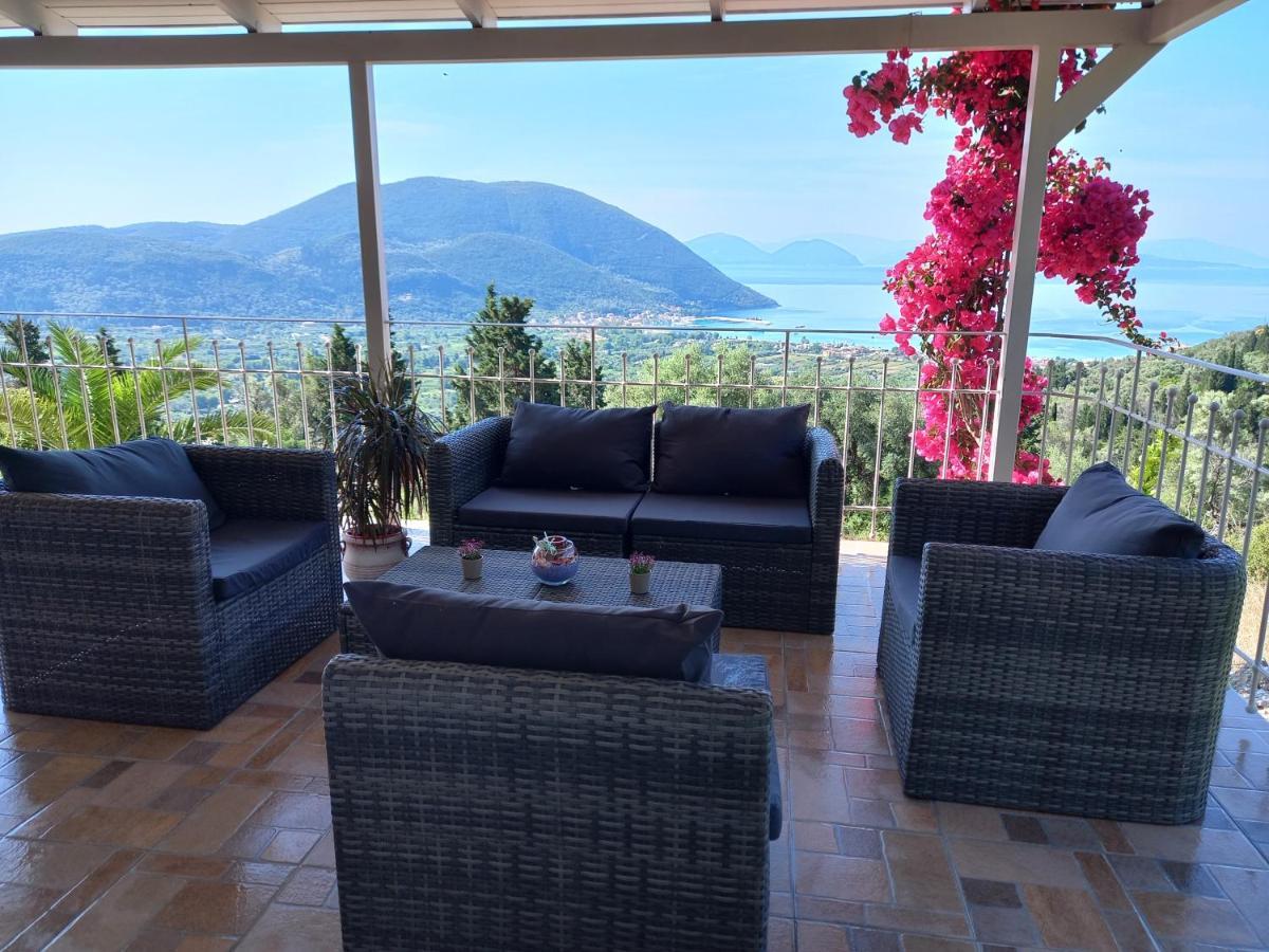 Вилла Vasiliki View Agios Petros  Экстерьер фото