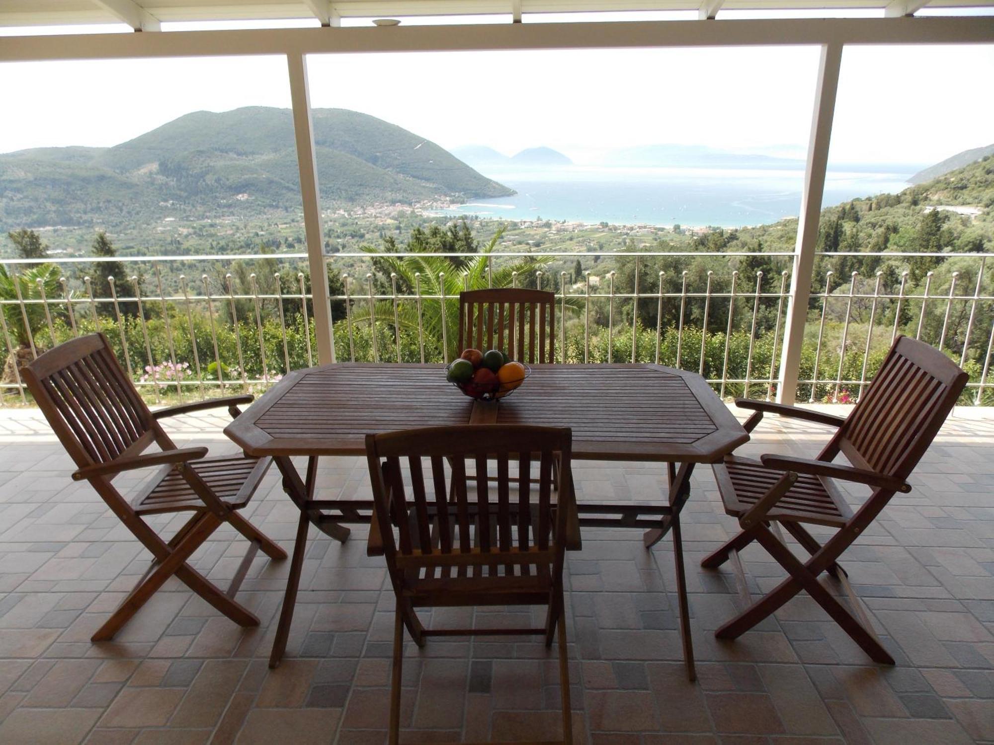 Вилла Vasiliki View Agios Petros  Экстерьер фото